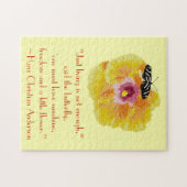 Hans Christelijk Anderson Butterfly Quote Legpuzzel (Horizontaal)