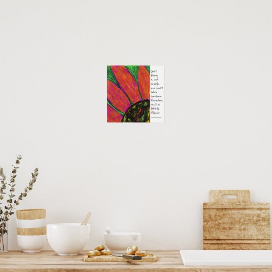 Hans Christelijk Anderson Quote Poster (Keuken)