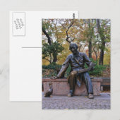 Hans Christian Andersen, Central Park, NYC Briefkaart (Voorkant / Achterkant)