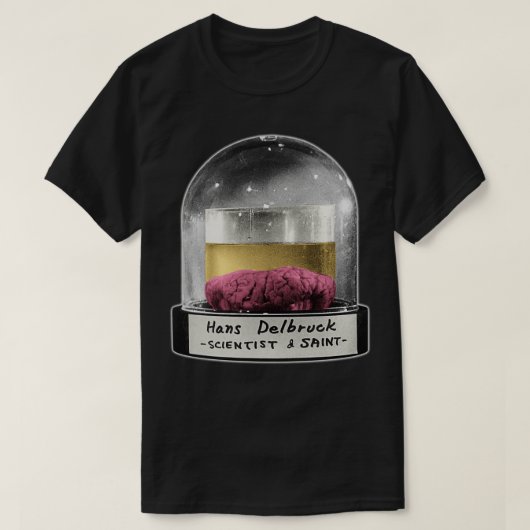 Hans Delbruck Brain Jar T-shirt (Design voorkant)