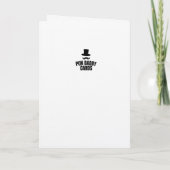 Hans Down Favoriete Kerstfilm Kaart Grap  (Achterkant)