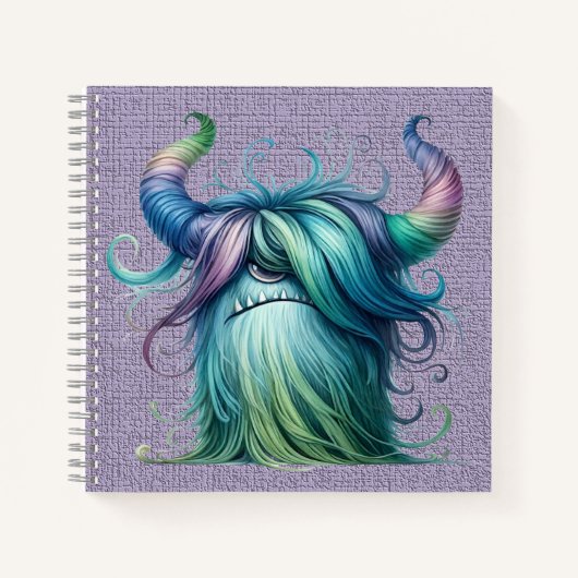 Hans - eenogig monsterspiraal Notitieboek (Voorkant)