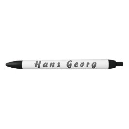 Hans Georg Kugelschreiber Zwarte Inkt Pen