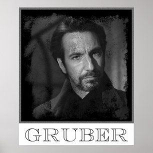 Hans Gruber Poster