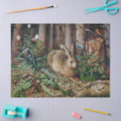 Hans Hoffmann | A Hare in het bos (1585) Tissuepapier (Craft)