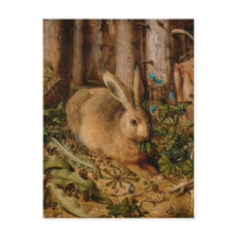 Hans Hoffmann A hare in het bos