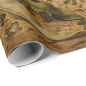 Hans Hoffmann Een haas in het bos kunst Cadeaupapier (Rol Hoek)