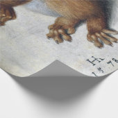 Hans Hoffmann Red Squirrel Cadeaupapier (Hoek)