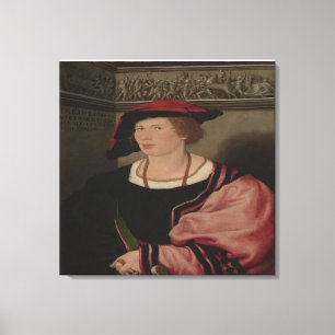 HANS HOLBEIN Benedikt von Hertenstein Canvas Afdruk