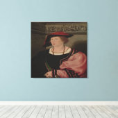 HANS HOLBEIN Benedikt von Hertenstein Canvas Afdruk (Insitu (Houten vloer))