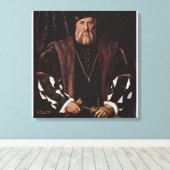 HAN'S HOLBEIN: Charles de Solier Lord of Morette Canvas Afdruk (Insitu (Houten vloer))