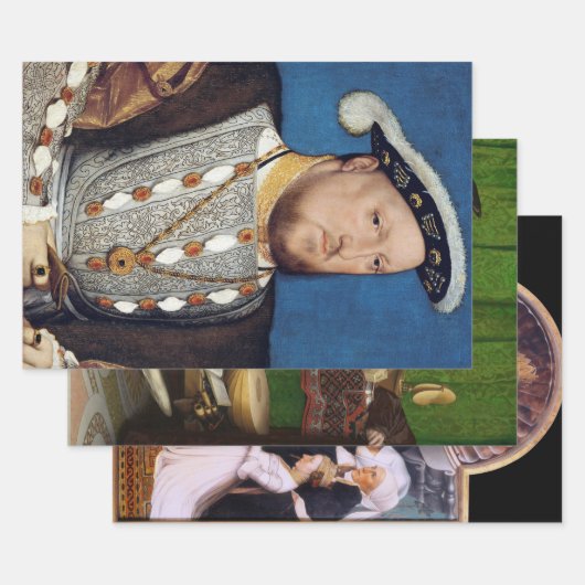 Hans Holbein de Jongere Inpakpapier Vel (Set)