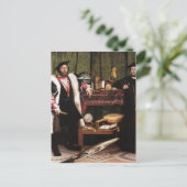 Hans Holbein de Younger-de ambassadeurs Briefkaart (Staand voorkant)