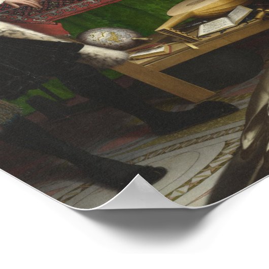 Hans Holbein de Younger - de ambassadeurs Poster (Hoek)