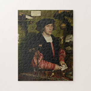 Hans Holbein de Younger - De Merchant Georg Gisz Legpuzzel