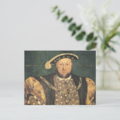 Hans Holbein de Younger Henry VIII Briefkaart (Staand voorkant)