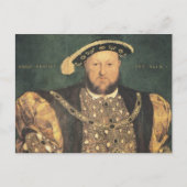 Hans Holbein de Younger Henry VIII Briefkaart (Voorkant)