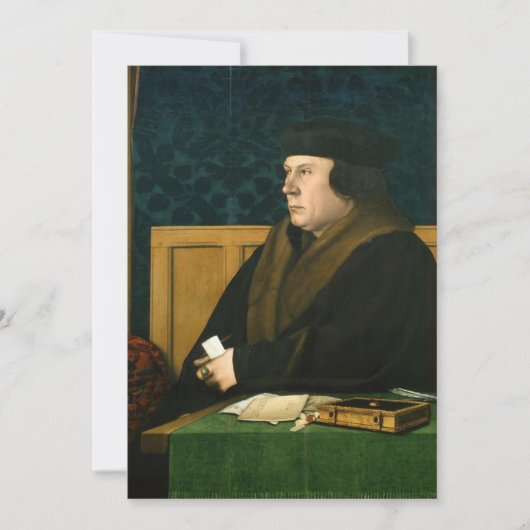 Hans Holbein de Younger - Thomas Cromwell Kaart (Voorkant)