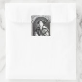 Hans Holbein de Younger Vierkante Sticker (Tas)