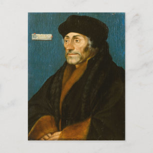 Hans Holbein het jongere Erasmus van Rotterdam Briefkaart