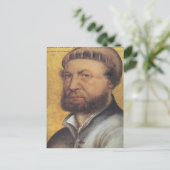 Hans Holbein het Younger-Self Portret Briefkaart (Staand voorkant)