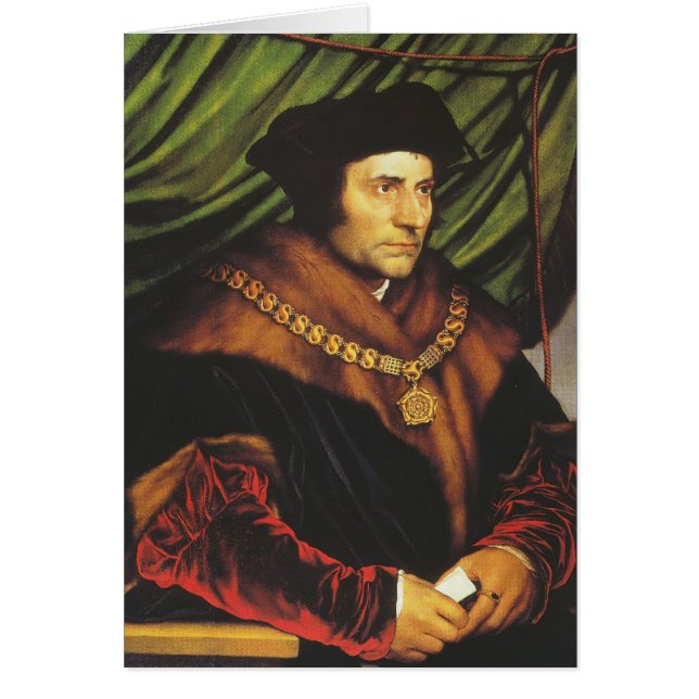 Hans Holbein - Portret van Sir Thomas More (Voorkant)