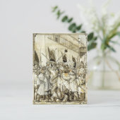 Hans Holbein- Vernedering van de keizer Valerian Briefkaart (Staand voorkant)