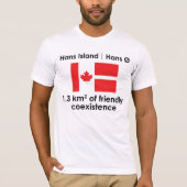 Hans Island / Hans Ø T-shirt (Voorkant)