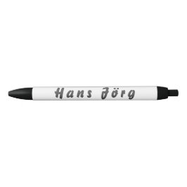 Hans Jörg Kugelschreiber Zwarte Inkt Pen
