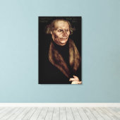 Hans Luther , vader van Martin Luther Canvas Afdruk (Insitu (Houten vloer))