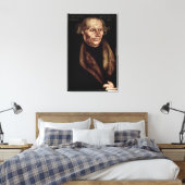 Hans Luther , vader van Martin Luther Canvas Afdruk (Insitu (Slaapkamer))