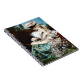 Hans Makart, De liefdesbrief (1875) Notitieboek (Rechterzijde)