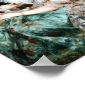 Hans Makart, De liefdesbrief (1875) Poster (Hoek)