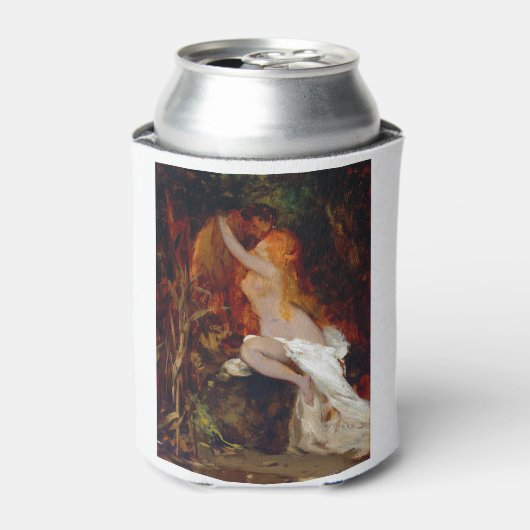 Hans Makart Faun en Nymph Blikjeskoeler (Blikje Voorkant)