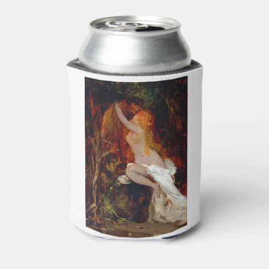 Hans Makart Faun en Nymph Blikjeskoeler (Blikje Achterkant)