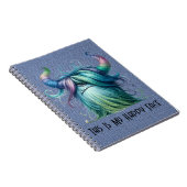 Hans - Monster met één oog - Custom Spiral Notitie Notitieboek (Rechterzijde)