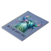 Hans - Monster met één oog - Custom Spiral Notitie Notitieboek (Linkerzijde)