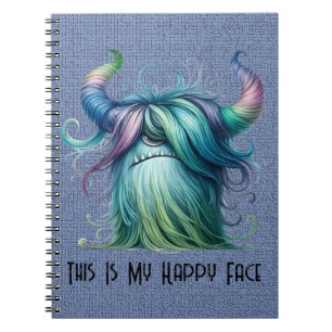 Hans - Monster met één oog - Custom Spiral Notitie Notitieboek