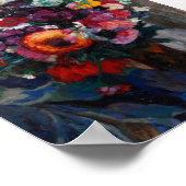 Hans Muller-Dachau Bouquet van Summer Flowers Poster (Hoek)