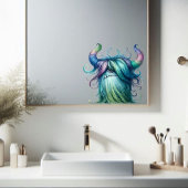 Hans - One-Eyed Monster Transparent Sticker