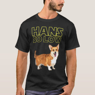 Hans Zo Laag Corgi T-shirt