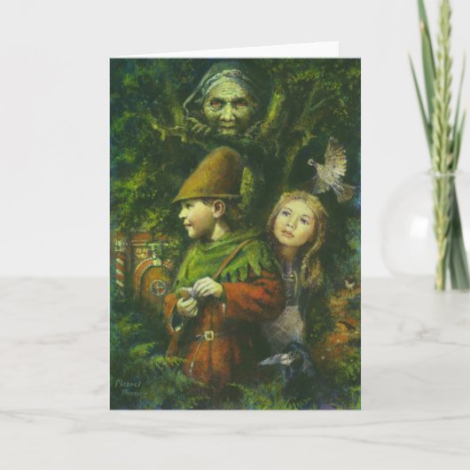 Hansel and Gretel Greetings Kaart (Voorkant)