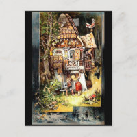 hansel en gretel 2 briefkaart