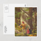 hansel en Gretel Briefkaart (Voorkant / Achterkant)