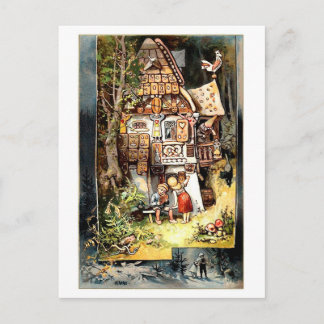 Hansel en Gretel briefkaart