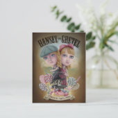 Hansel en Gretel briefkaarten (Staand voorkant)