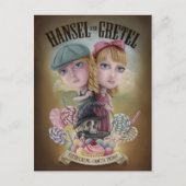 Hansel en Gretel briefkaarten (Voorkant)