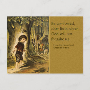 Hansel en Gretel CC0207 Fairy Tale Briefkaart