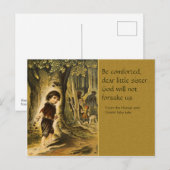 Hansel en Gretel CC0207 Fairy Tale Briefkaart (Voorkant / Achterkant)