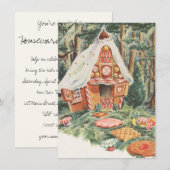 Hansel en Gretel Funny Housewarming Party Kaart (Voorkant / Achterkant)